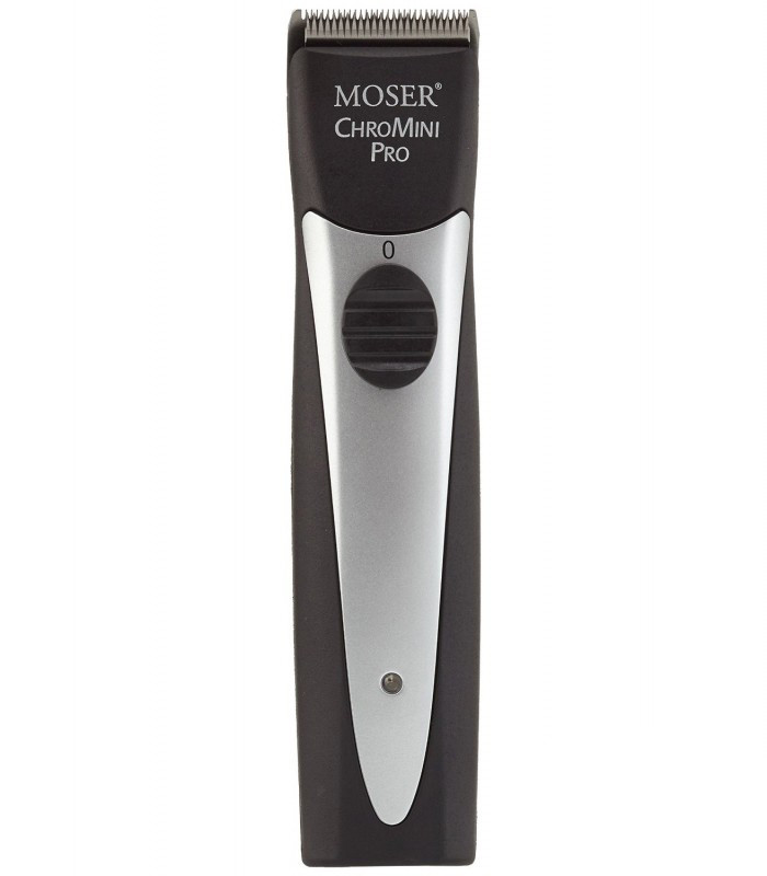 Moser Hair trimmer ChroMini Pro, black