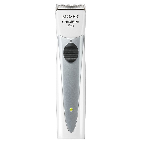 Moser Hair trimmer ChroMini Pro, white