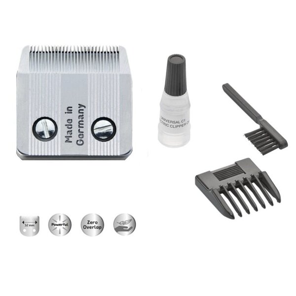 Moser Hair trimmer 1400 Mini black, насадка регулируемая 3-6мм