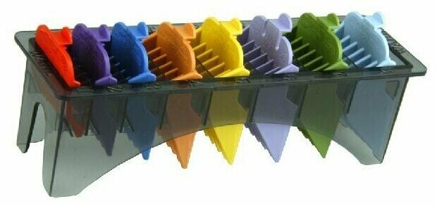 Wahl Attachment comb set # 1-8 coloured/набор пластиковых насадок # 1-8, цветной