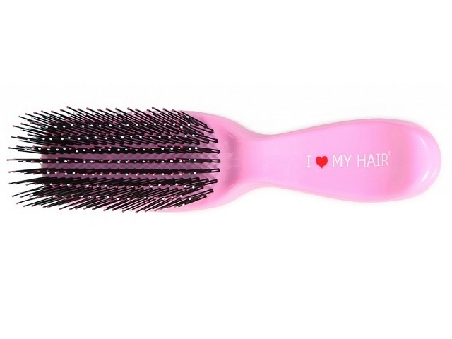 Парикмахерская щетка I LOVE MY HAIR “Spider” 1503 розовая S