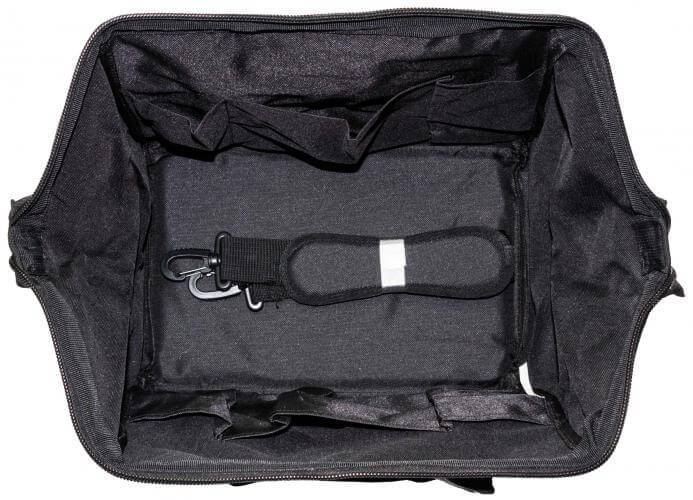 0092-6185 Moser Frogmouth tool bag, black/сумка для парикмахеров