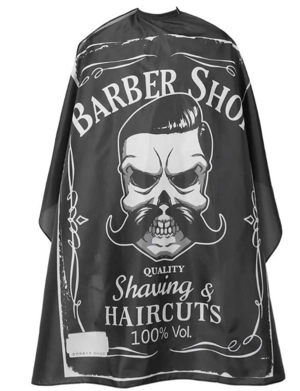 Пеньюар на крючках «Shaving&Haircuts» (140×160см) MelonPro MPJ61