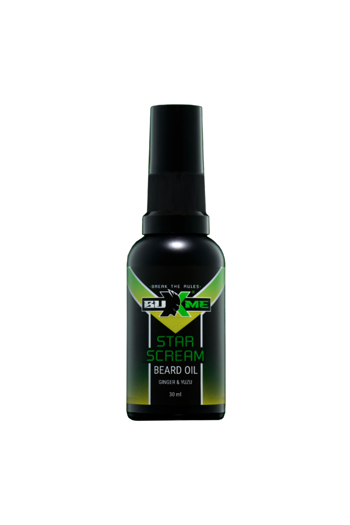 BUXME Масло для бороды и усов аромат имбирь-юзу Звездный Крик/Star Scream 30мл