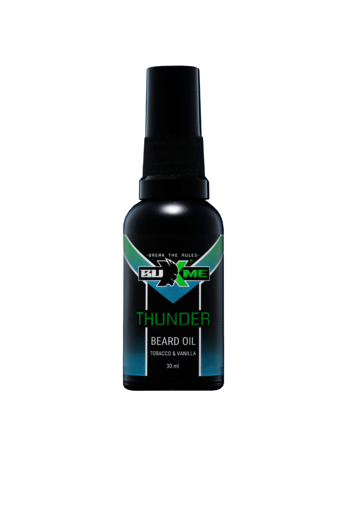 BUXME Масло для бороды и усов аромат табак-ваниль Thunder 30мл