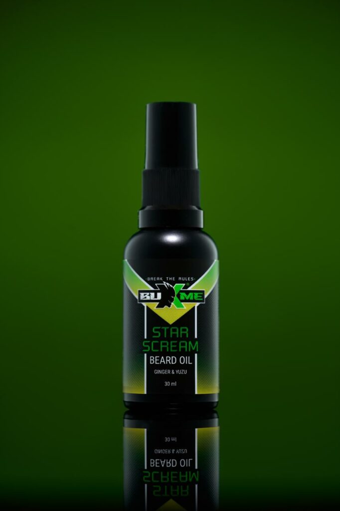 BUXME Масло для бороды и усов аромат имбирь-юзу Звездный Крик/Star Scream 30мл