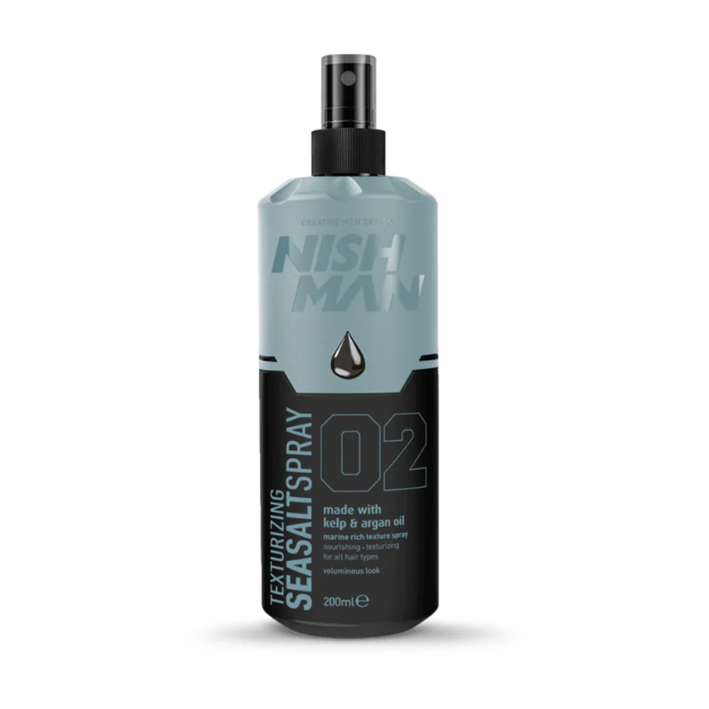 Солевой спрей для укладки волос 02 NISHMAN SEASALT SPRAY 200мл