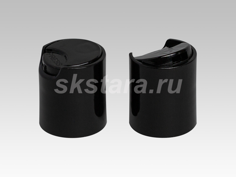 К-012 Диск-топ 24/410 черный, (гладкий/)) короб (1700 шт)