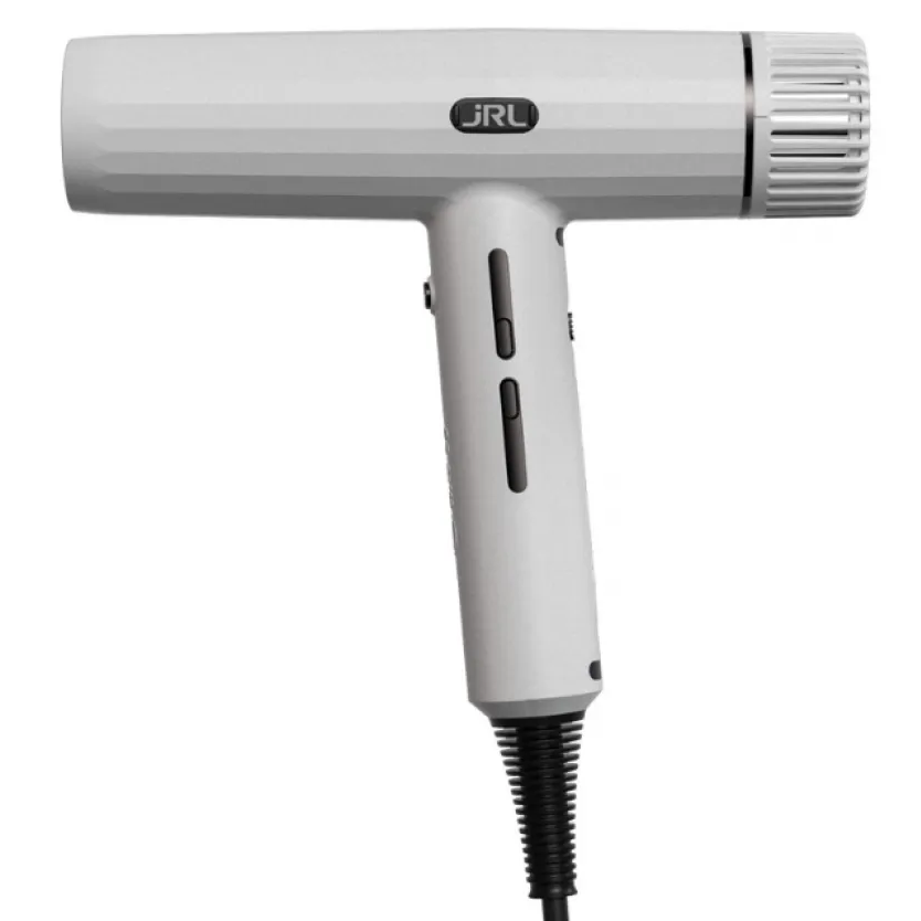 jRL FORTE PRO 2020H Фен для волос белый в комплекте с термобрашингом BR1 и щёткой для волос BR3