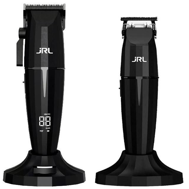 JRL Набор ONYX машинка+триммер для стрижки волос цвет чёрный