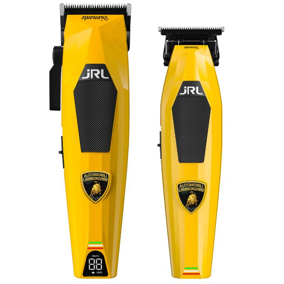 JRL DIAMANTE Комплект машинки для стрижки 2025C и триммера 2025T, жёлтый